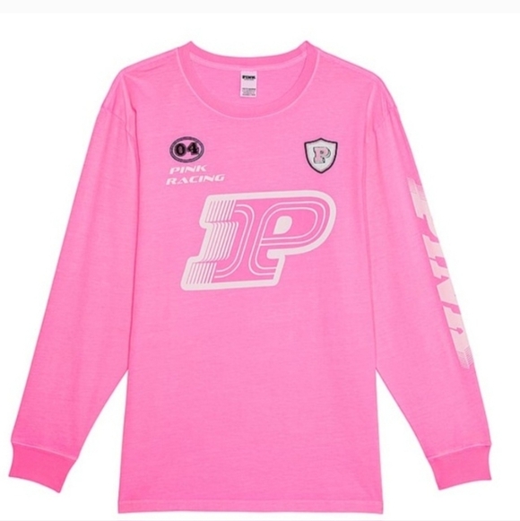 PINK Victoria's Secret Tops - PINK Victoria's Secret Womens Long Sleeve Shirt - Pink